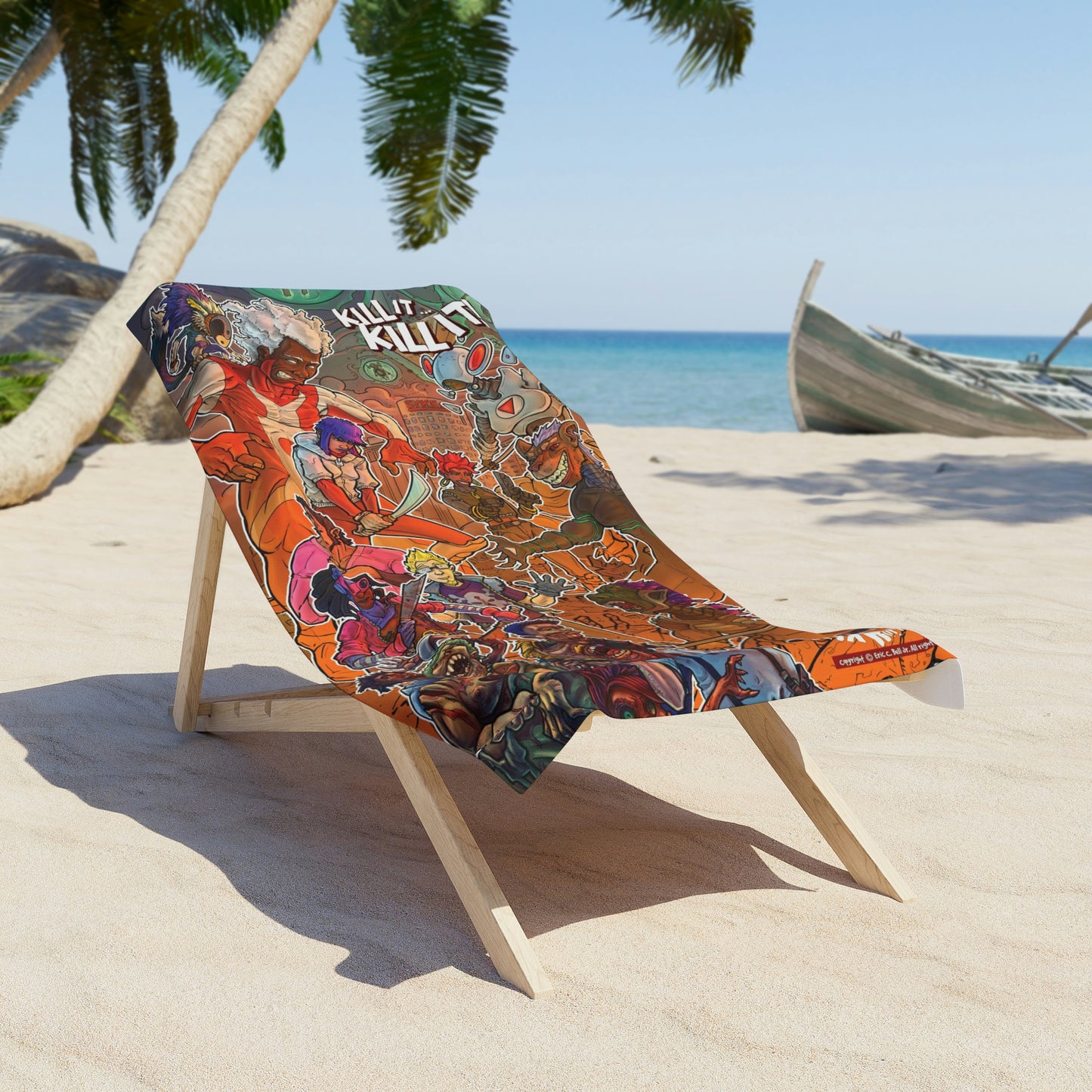 Kill it… Kill It! - Beach Towel